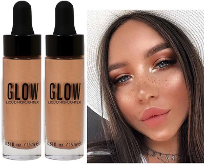 GFSU - GO FOR SOMETHING UNIQUE Highlighter,Professional Long Lasting Waterproof Highlighter(ROSE GOLD)