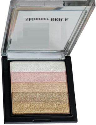 Latixmat Illuminous Start Bronzer Shimmery Shine Brick Highlighter Pressed Powder Palette Highlighter(MULTICOLOR)