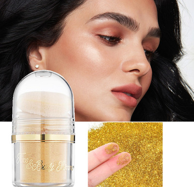 Sheny Eyes & Cheeks Highlighter ( Wet & Cheeks ) Highlighter (Golden) Highlighter(15)