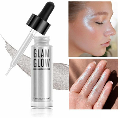 DARVING Waterproof & Easy Blendable For Face Makeup  Highlighter(SILVER)