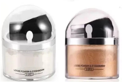 GABBU Illumination Face Makeup powder Highlighter [Silver / Gold ] Highlighter(Gold, Silver)