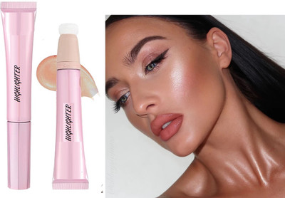 Jiwoo Highlighter + Original + Glow Highlighter Illuminator Makeup Base Highlighter(copper)