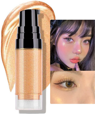 tanvi27 Strobe & Glow Liquid Cream  Highlighter(Golden)