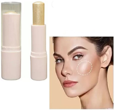 Luipui Highlighter Makeup Stick Gold Color PACK OF 01 Highlighter(GOLDEN)