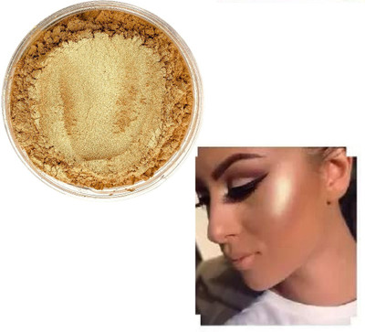 REIMICHI SHIMMER LOOSE GOLD SHIMMERY SHINY FACE MAKE UP Highlighter(GOLD)