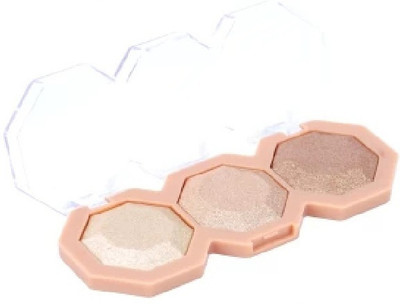 CATERINACHIARA highlighter makeup palette smooth powder formula Highlighter(MULTICOLOR)