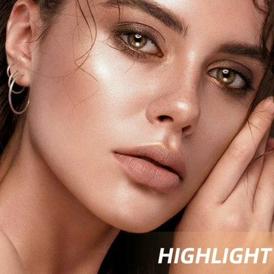 AFARAXIA Shimmer finish gold korean highlighter spary for face and body Highlighter(silver)