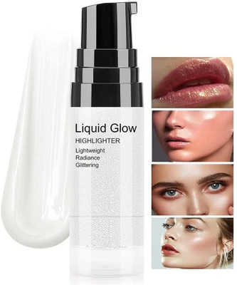 EVERERIN HD Glow Liquid Silver  Highlighter(Silver)
