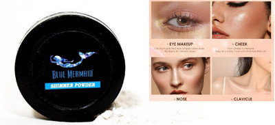 BLUEMERMAID GOLDEN COLOR CHANGING LOOSE POWDER HIGHLIGHTER Highlighter(GOLDEN)