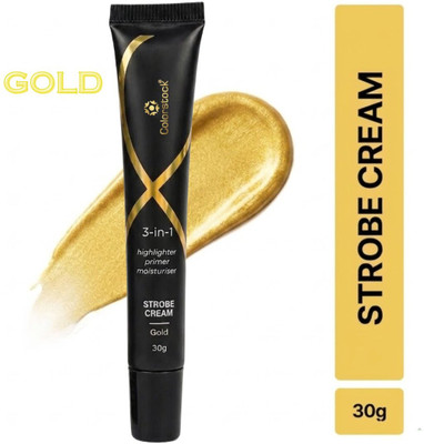 Colorstock Strobe Cream Gold | To Hydrated Amplified Face Prep Base Highlighter(30 g, Gold)