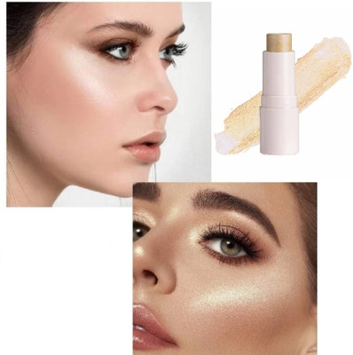 YAWI Best Professional Long Lasting Waterproof highlighter Makeup Highlighter(Gold)