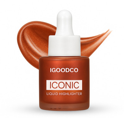 IGOODCO ICONIC Illuminators Liquid Highlighter(Glazed Bronze)