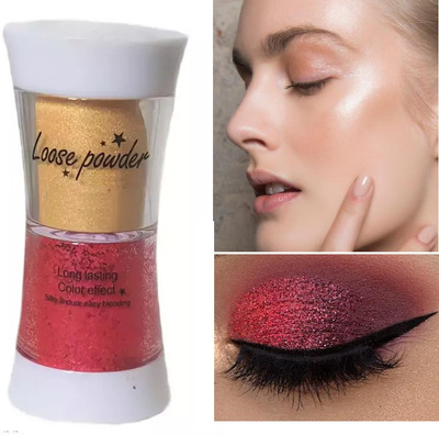 ADJD RED & GOLD MULTI COLOR HIGHLIGHTER AND EYE SHADOW HIGHLIGHTER Highlighter(MULTI COLOR)