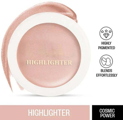 CATERINACHIARA Shimmer Makeup Highlighter For Instant Bright Look Highlighter(Cosmic powder)