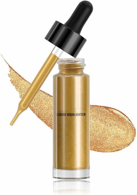REIMICHI Ultra Pigment Easyblend Texture Longwear Illuminating liquid  Highlighter(gold)