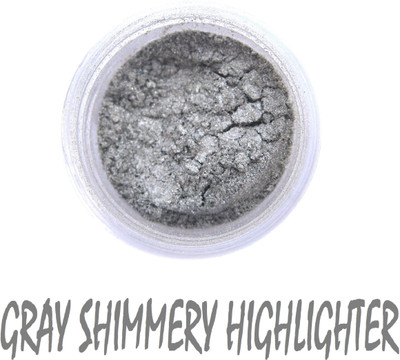 Emijun Shimmer Finish Gray Highlighter Powder Highlighter(Gray)