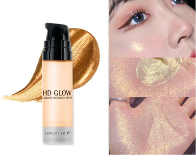 manasona HD Glow Liquid Highlighter - Radiant Highlighter(GOLDEN)