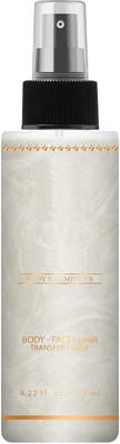 DARYUE Body Highlighter, Sweat-Proof, Transfer-Proof Body Luminiser Highlighter(Silver)