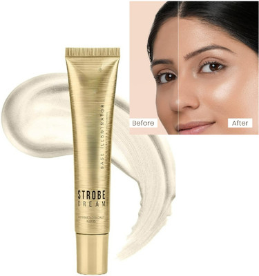 Arcanuy Golden Strobe Cream |Instant Illumination | Primer + Moisturizer +  Highlighter(MAGICLE GOLD)