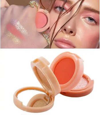 Sheny best illuminating palette 3 in 1 blusher and highlighter palette (MULTICOLOR) Highlighter(MULTICOLOR)