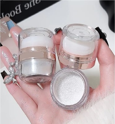 luzimaisa Korean rystal Highlighter Shimmer Highlighter (SILVER) Highlighter(sliver)