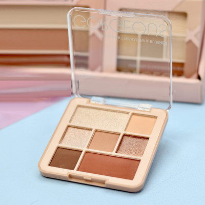 Latixmat 7in1 Highlighter, eyeshadow & blush Palette Kit Highlighter(Multi Color)