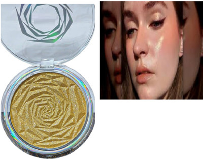 Luipui SHIMMER GOLDEN COLOR HIGHLIGHTER BRICK (04 SHADES) Highlighter(GOLDEN)