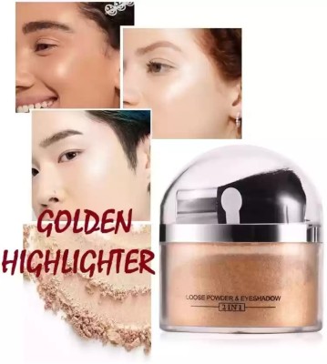 THTC Highlighting & Bronzer Loose Highlighter Powder Highlighter(gold)