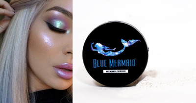BLUEMERMAID COLOR CHANGING BLUE HIGHLIGHTER FOR GLOWING SKIN Highlighter(BLUE)