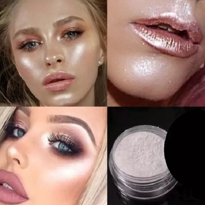 OLETSUN Ultra Pigment Easyblend Texture Longwear Illuminating  Highlighter(Silver)