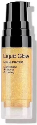 Emijun HD Glow Liquid Multi-Use Face  Highlighter(golden)