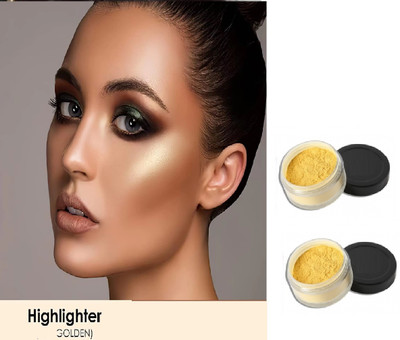 AFARAXIA long lasting waterproof Highlighter golden glow Highlighter(gold)