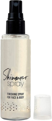 CATERINACHIARA Shimmering Body spray , Waterproof Moisturizing and Glow For Face & Body Spray Highlighter(silver)