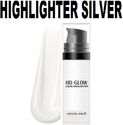 Maryville LIGHT WEIGHT NEW LOOK HIGHLIGHTER SILVER PACK OF 1 Highlighter(silver)
