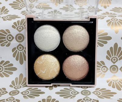 MYEONG Highly Pigmented Face & Body Shimmer Changing Highlighter Palette Highlighter(Multi Color)