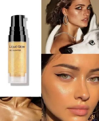 Jiwoo Illuminating Liquid Highlighter With Dewy Finish Highlighter(gold)