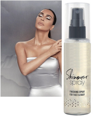 YAWI Highlighter Smooth Shimmer Glow Body Bronzer Silver Cream Spray Highlighter(SILVER)