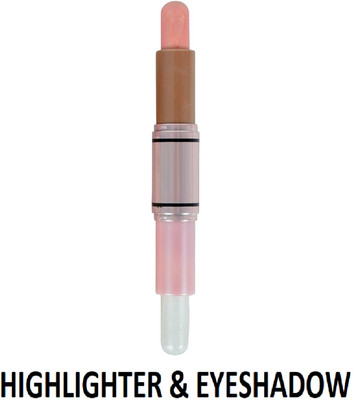Neycare WHITE SHIMMER NEW HIGHLIGHTER WITH EYE SHADOW PACK OF 1 Highlighter(MULTI COLOR)