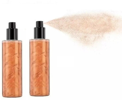 GFSU - GO FOR SOMETHING UNIQUE Glitter Spray Liquid Highlighter Spray for Face Hair Body Glitter Highlighter(copper)