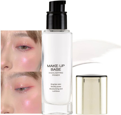 MYEONG Real Makeup Base | Hydrating and Illuminating Highlighting  Primer  - 40 ml(Pink)