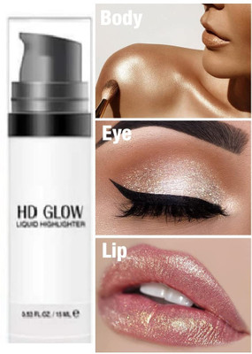 WOONGMI Long Lasting Highly-Pigmented Silver Highlighter For Man & Womens Highlighter(Silver)