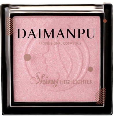 DAIMANPU Pink Highlighter for Face Makeup, Illuminator, Pearl Shimmer Dust Highlighter(Pink 03)