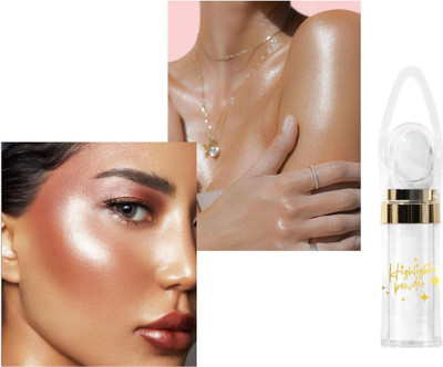 Sheny Silver Shimmery Shiny Face Makeup Shimmer Stick  Highlighter(silver)