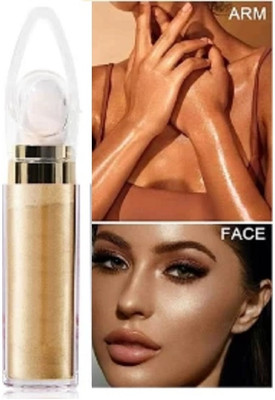GABBU Shimmer shine makeup highlighter Highlighter(GOLD)