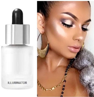 Vyomiris Professional Makup Liquid Highlighter All Skin Tone Highlighter(SILVER)