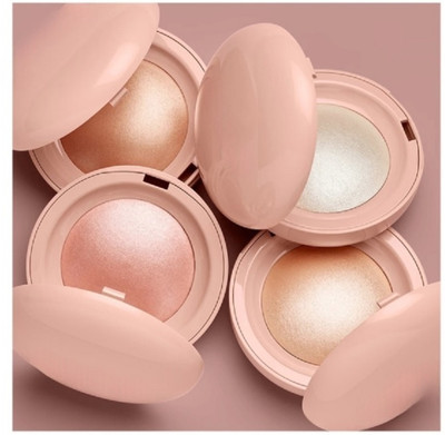 REIMICHI baked powder face highlighter + blusher combo Highlighter(MULTICOLOR)