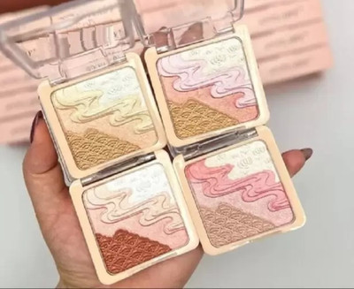 GFSU - GO FOR SOMETHING UNIQUE 4 in 1 Illuminating  Highlighter(multicolor)