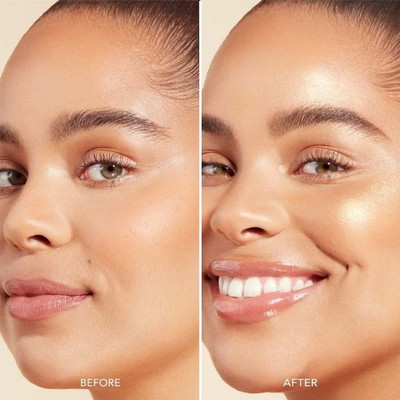 HUZURLU Strobe Play Strobe Cream Illuminating Moisturizer Face Cream  Highlighter(GOLDEN)