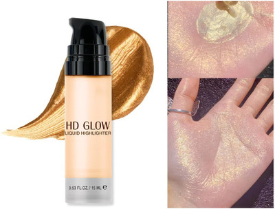 GULGLOW99 Radiant and Long-Lasting Illuminator Glow Highlighter(GOLD)