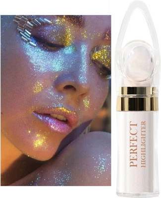 Sheny NEW FULL ALL DAY USE FOR FACE SILVER HIGHLITER , BEST LOOK (PACK OF-1) Highlighter(SILVER)
